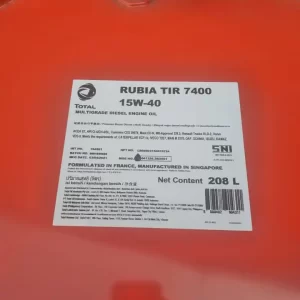 Total Rubia TIR 7400 15W-40