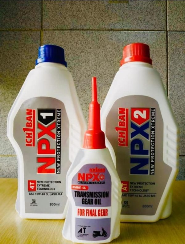 Ich1ban NPX1 SAE 10W-40 SL JASO MA - Image 2